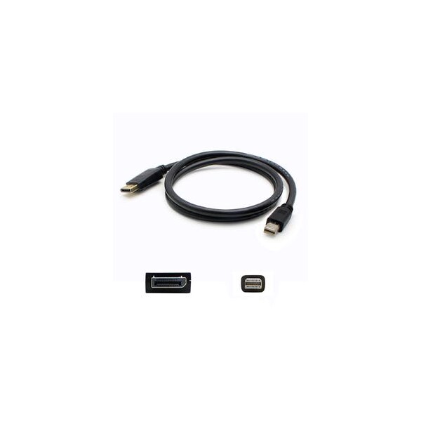 Add-On Addon 5 Pack Of 1.82M (6.00Ft) Mini-Displayport Male To, PK5 MINIDP2DPMM6-5PK - main